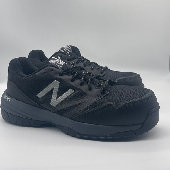 New Balance 589v1 Composite Toe Black Mens Industrial Work Shoes MID589G1 - Picture 6 of 16